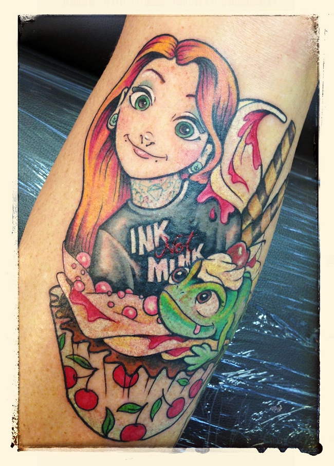 Tattooed Disney Princess Marry Me Ink 